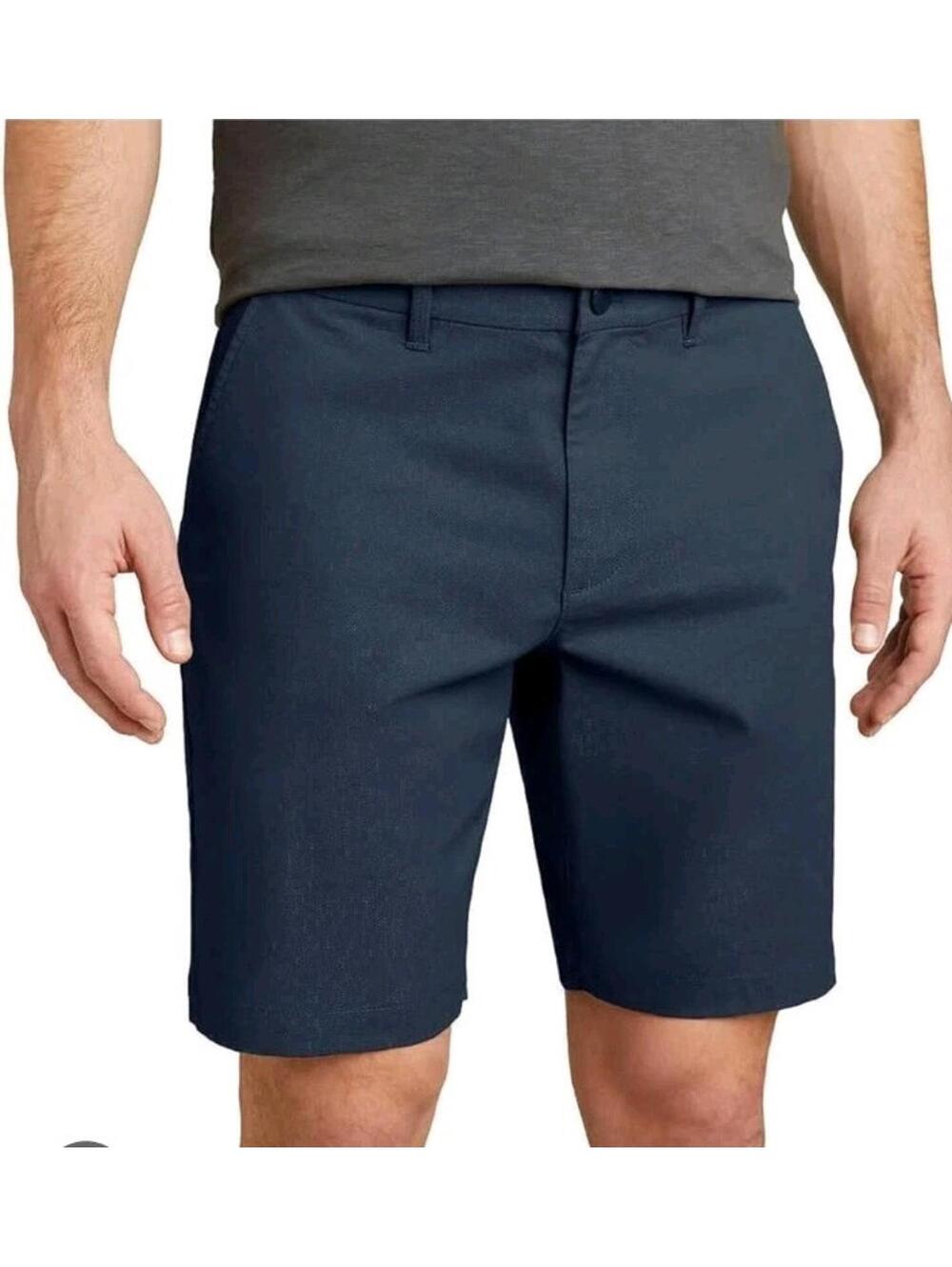 PGA TOUR Performance Mens Size 37 Golf Shorts Stretch Fabric Total Eclipse Navy